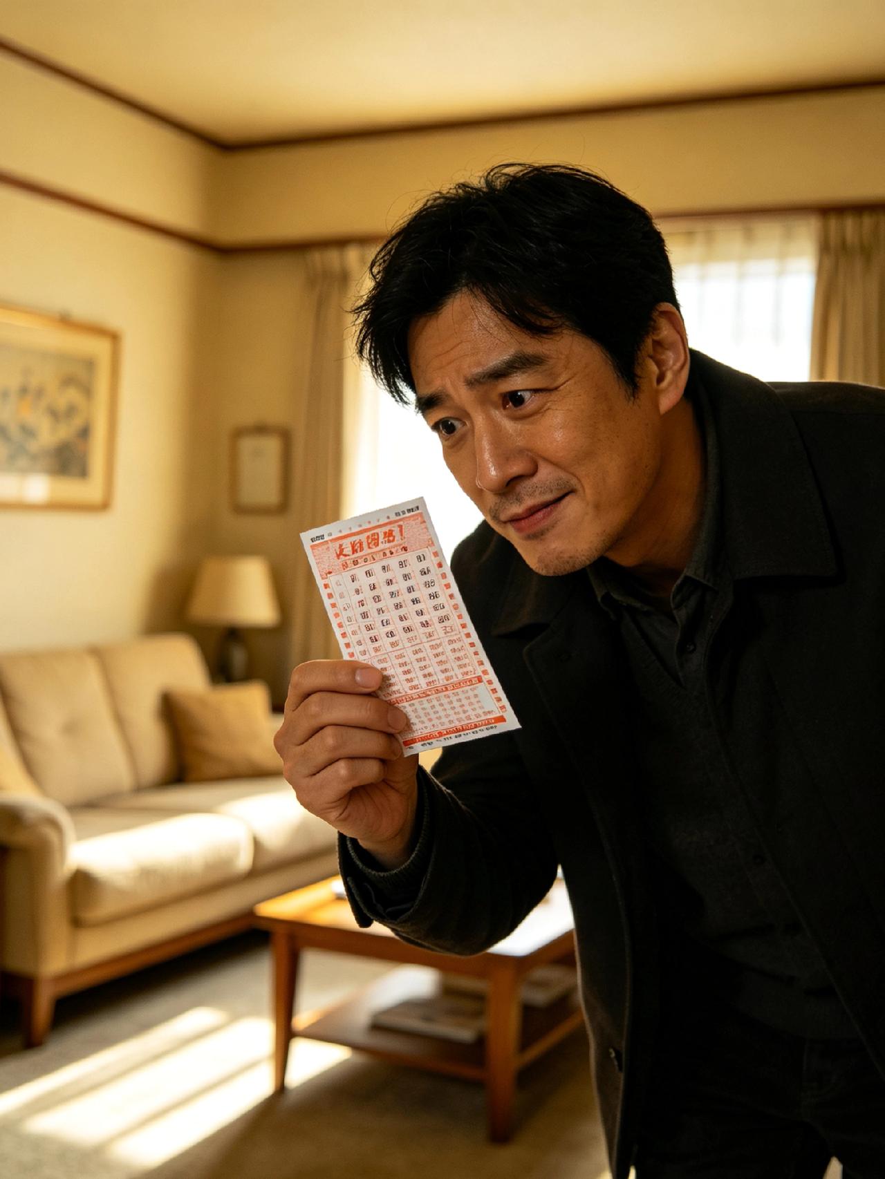 都说彩票中五千万，根本就是遥不可及、异想天开的美梦，普通人一辈子都很难遇上。
 