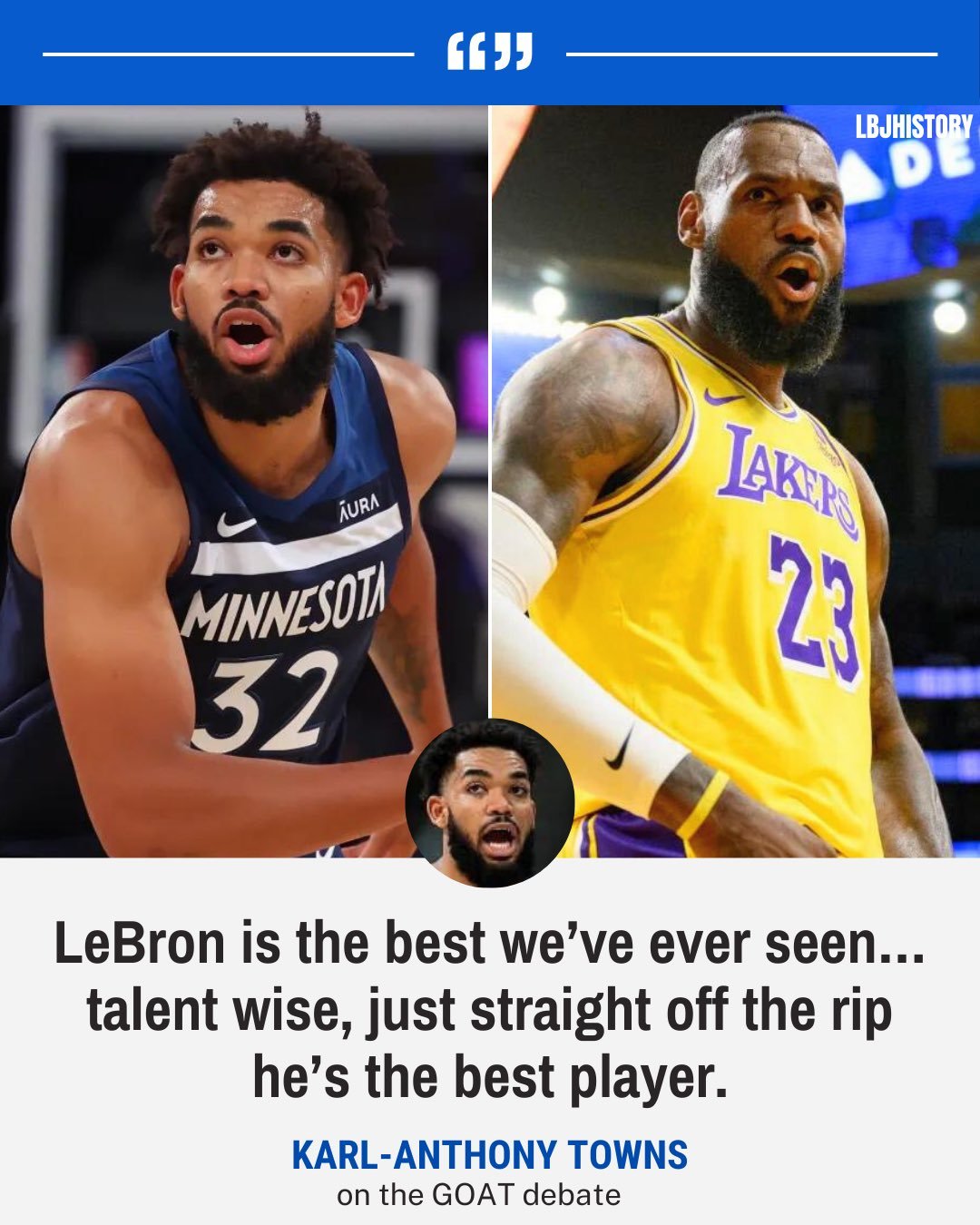 LeBron is the best ​​​