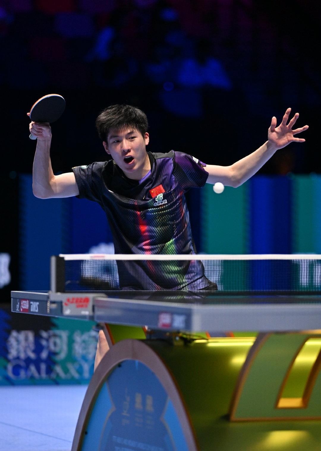 男乒遭遇德国团灭!
在澳门进行的乒乓球世界杯比赛中，三名国乒选手对阵三名德国选手