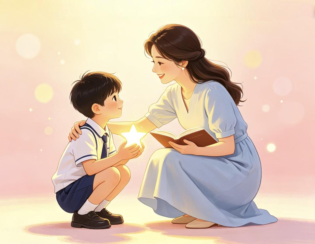 真心奉劝各位父母：
养孩子，别在孩子犯错时只顾指责。
 
孩子犯错本是成长必经的