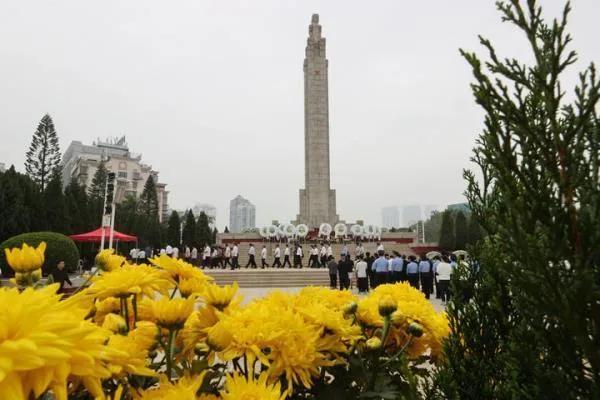 今天是清明节，给千百年来千千万万抵御外侮的烈士献花！
   今天是清明节，给在十