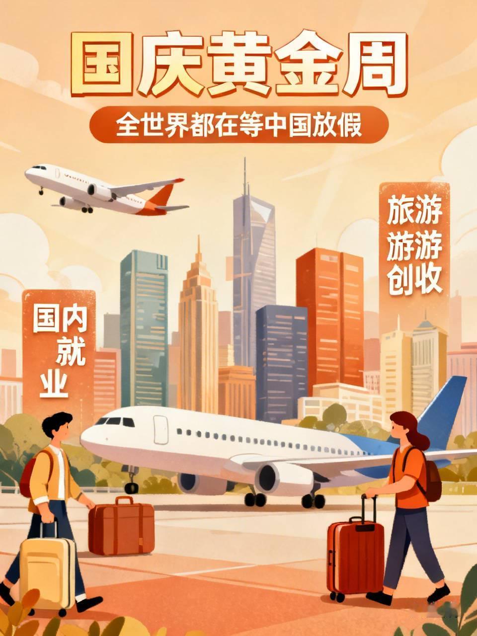 国庆黄金周流传一个说法，
全世界都在等中国放假。
这里面有个悖论，
一边是全世界