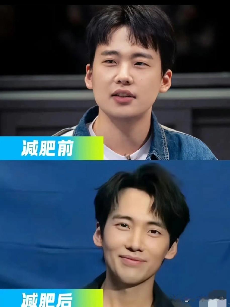 这还是郭麒麟吗？
怎么看都不像减肥的效果！
看这耳朵[抠鼻]