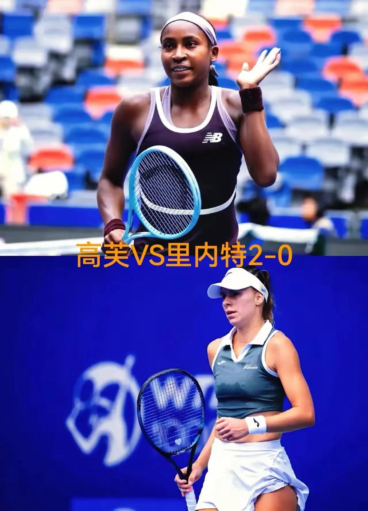 
今晚，在2024年武汉网球公开赛的一场1/4决赛中，中国一姐郑钦文不负众望以2