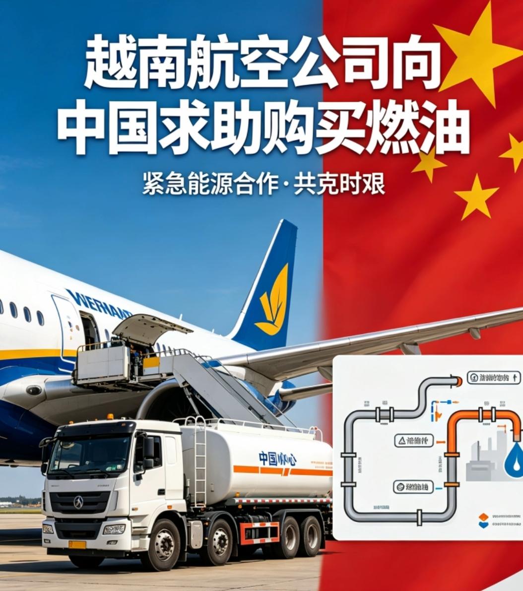 越南民航燃油告急，正式向中国民航局发函求助，恳请协调企业稳定供油合同，加大对越南