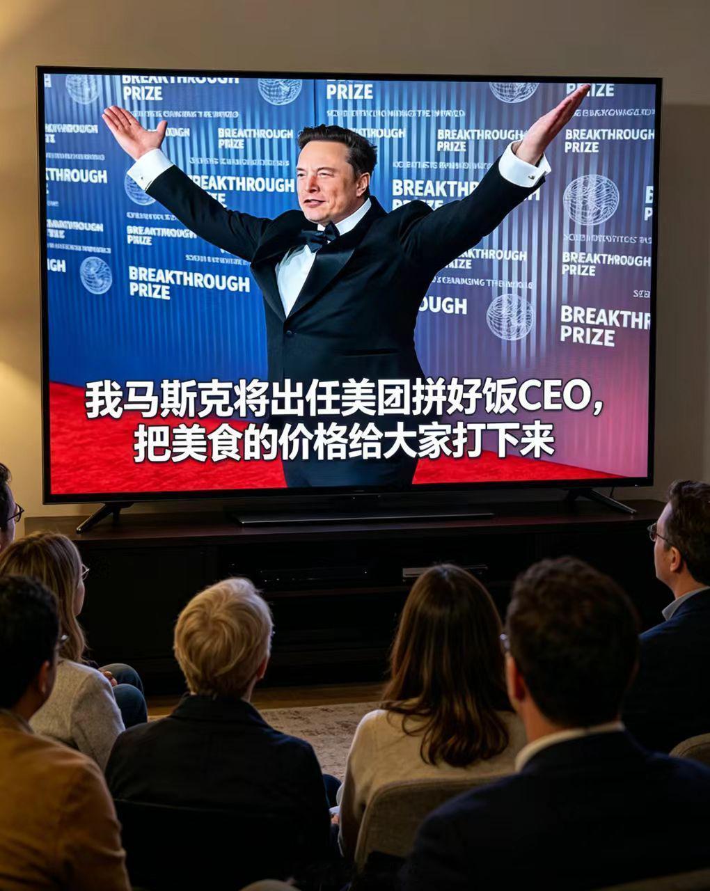 马斯克加入拼好饭谣言系AI生成AI现在编瓜都这么放飞了吗，连马斯克入职拼好饭都敢