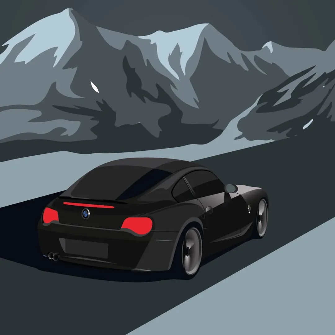 一天一张文艺照 汽车插画分享～（Via the formeur） 