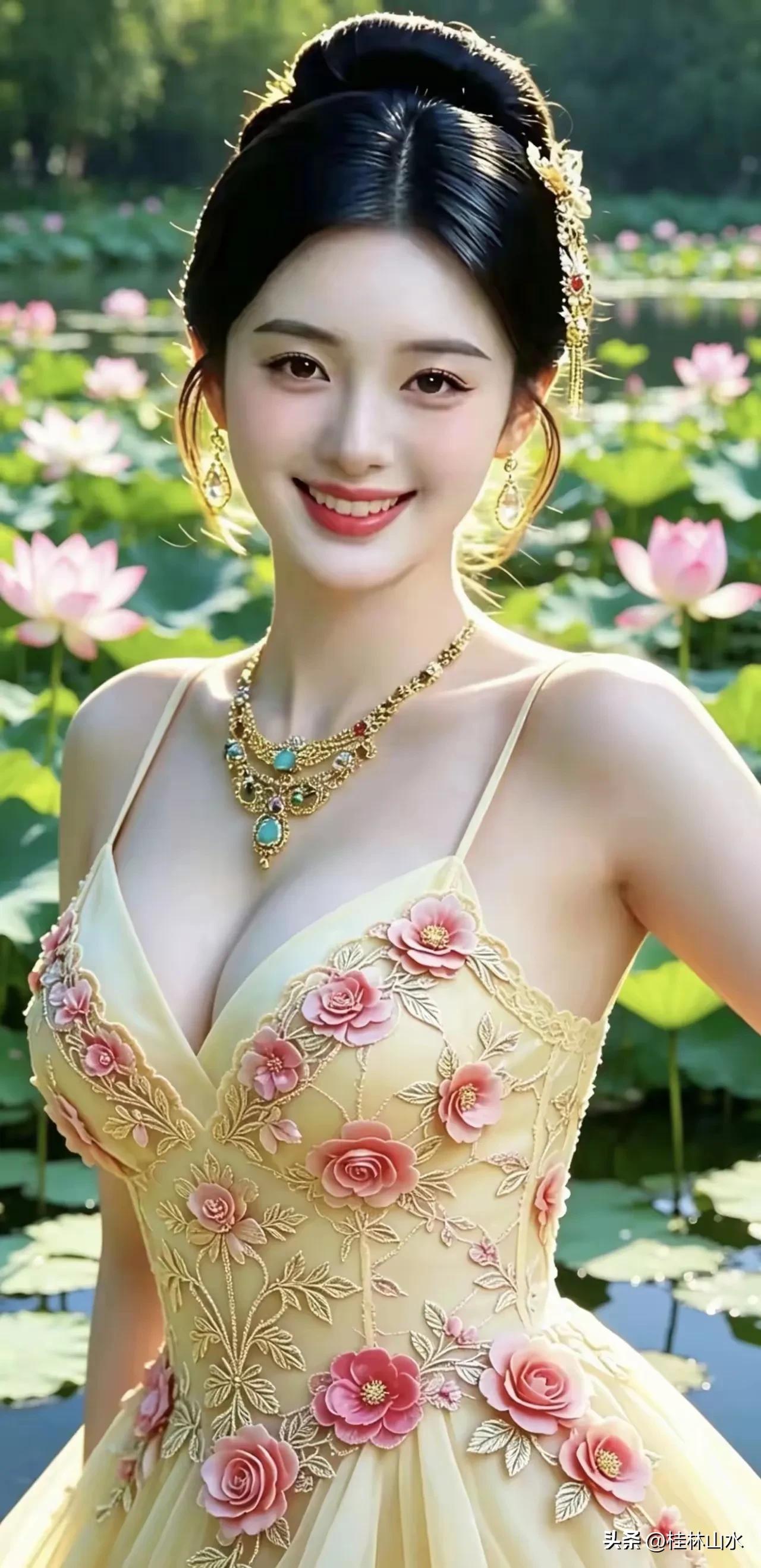 气质美女，灵魂之美的美女