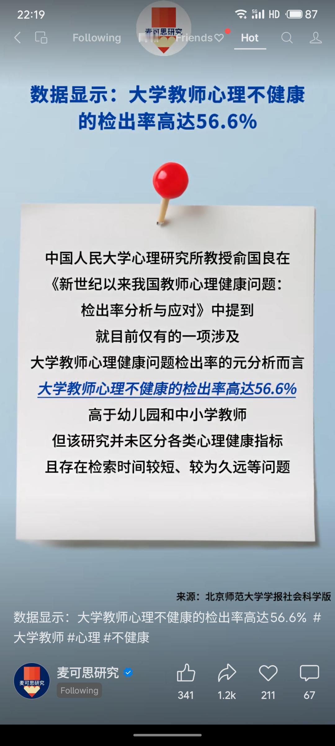 晒图笔记大赛数据显示，超半数大学教师面临心理困扰，其中睡眠与强迫问题最为突出。这