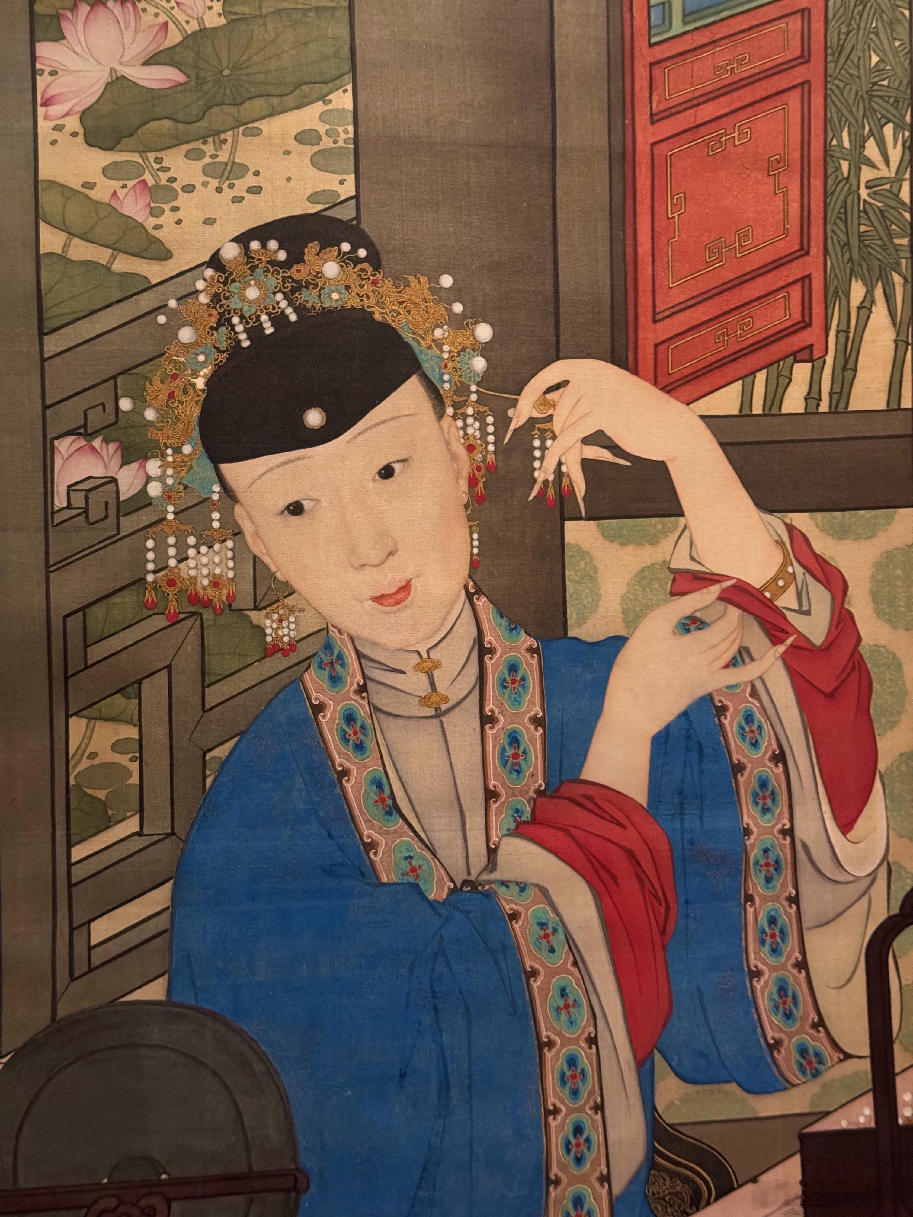 #值得一看的博物馆展览#清朝后妃的休闲时光#美学研究所#  ​​​