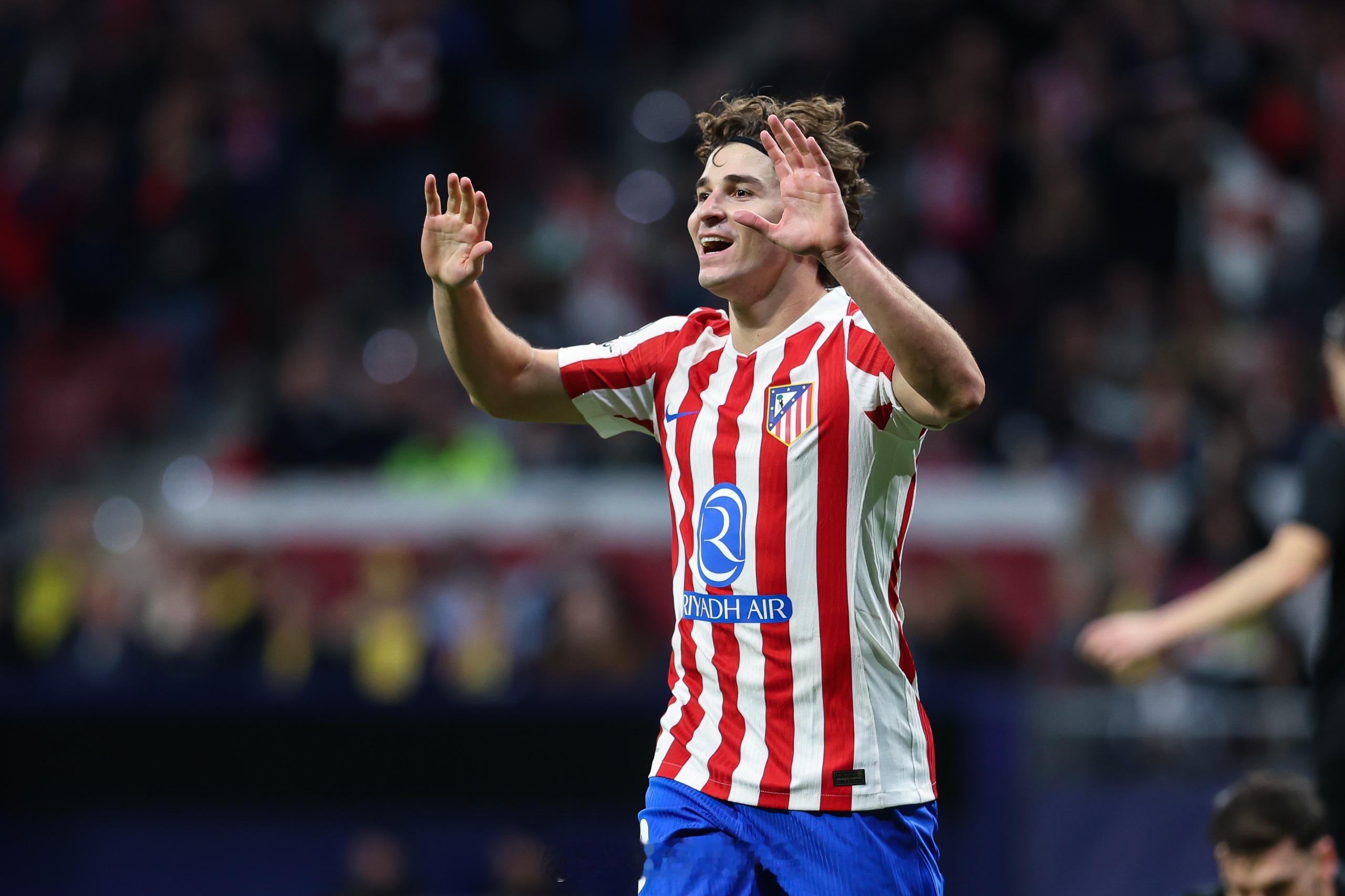 西蒙尼时代的射手榜前十：1⃣ 格里兹曼 — 2012⃣ 科雷亚 — 883⃣ 科