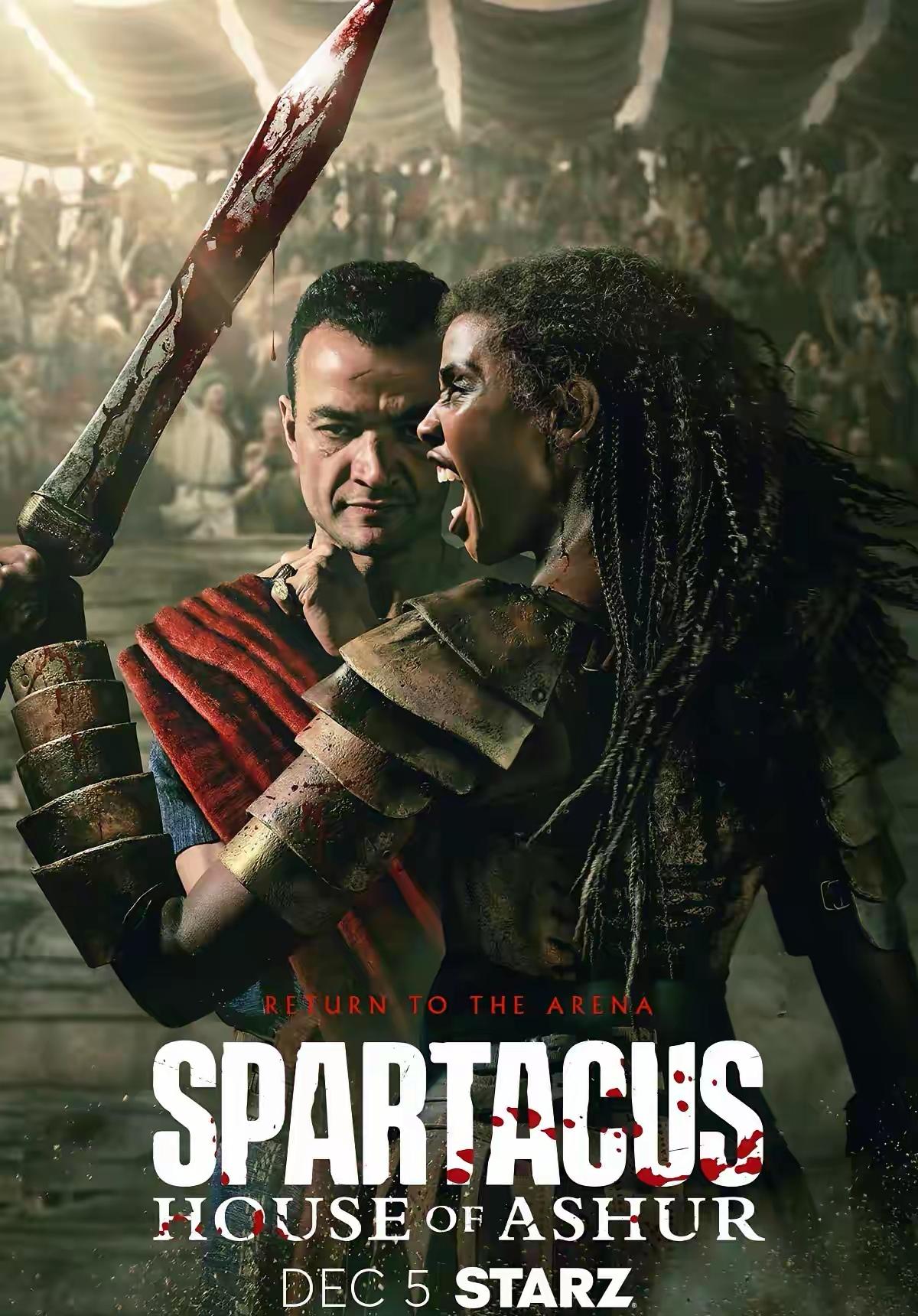 斯巴达克斯的衍生剧来了，叙利亚人、黑种人、女性角斗士，这里面充斥着拜登时期的所谓