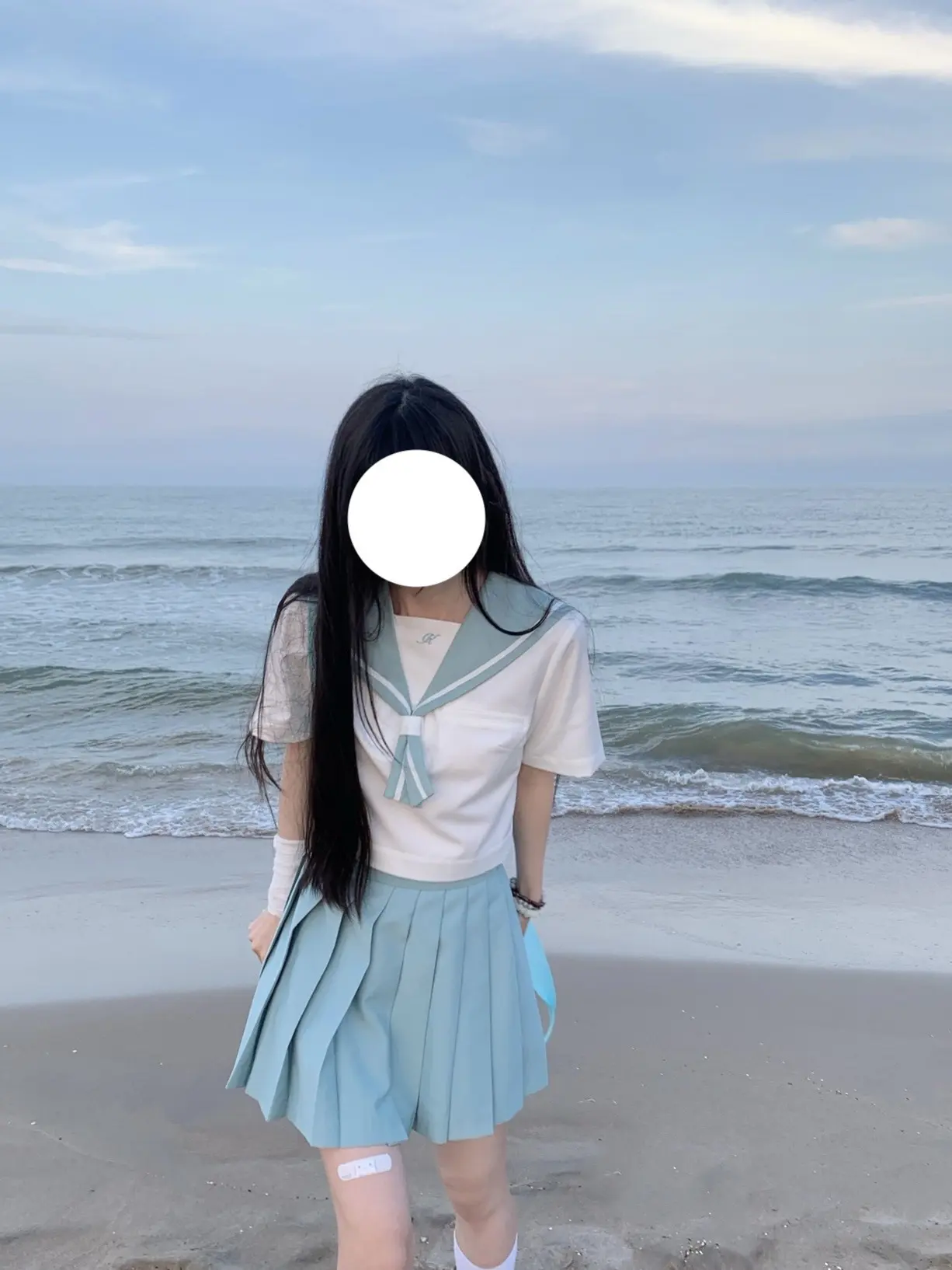 海边 JK 薄荷绿