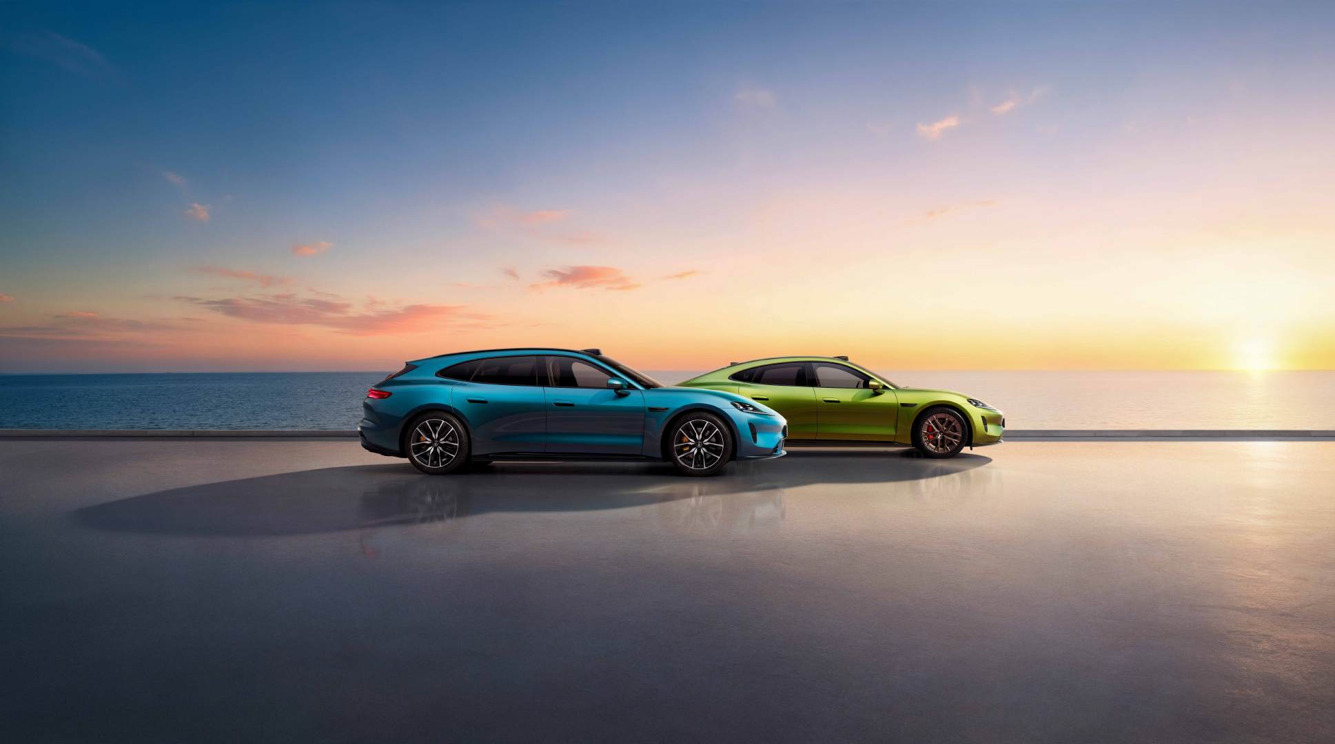 尚界Z7双车开箱首发尚界Z7实车亮相 900公里真实续航彻底消除里程焦虑，搭配华