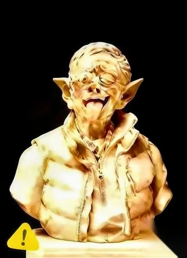 田家又闹笑话了！

一尊泥塑竟引争议？

抖音小伙用祖传手艺捏了田世信大师泥塑致