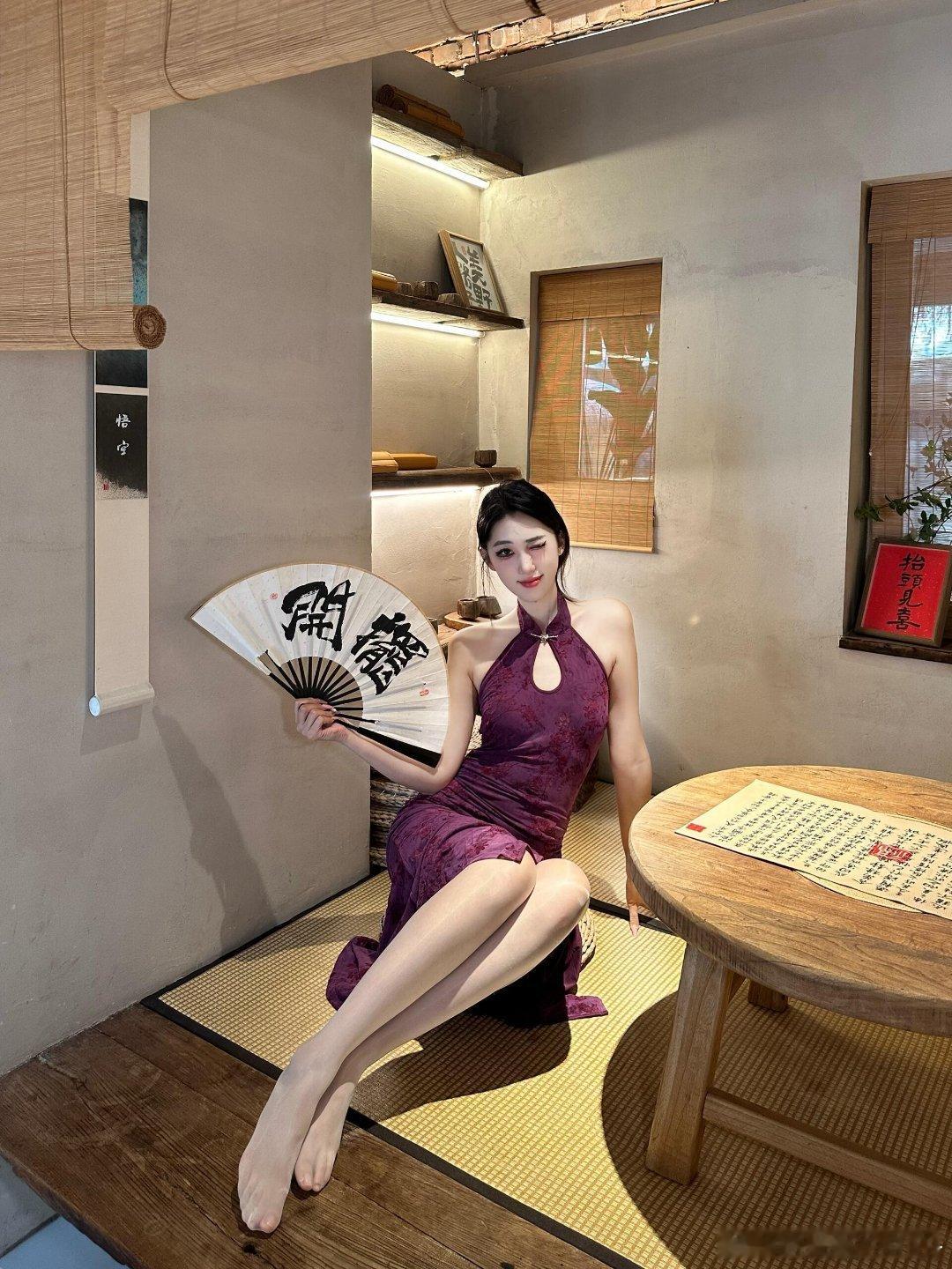 紫色很有韵味 ​​​