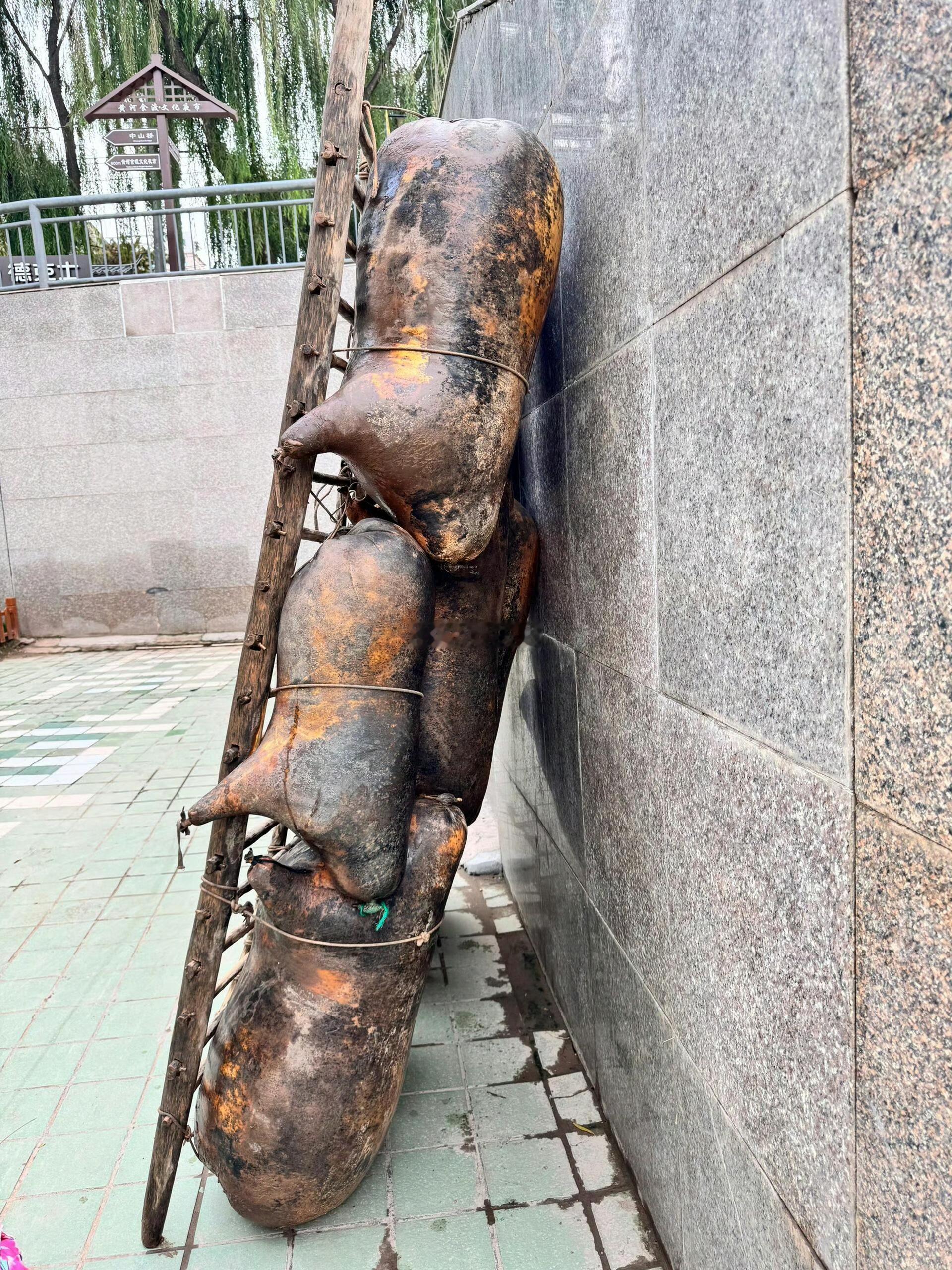 听说兰州的羊皮筏子是猪皮做的？ ​​​