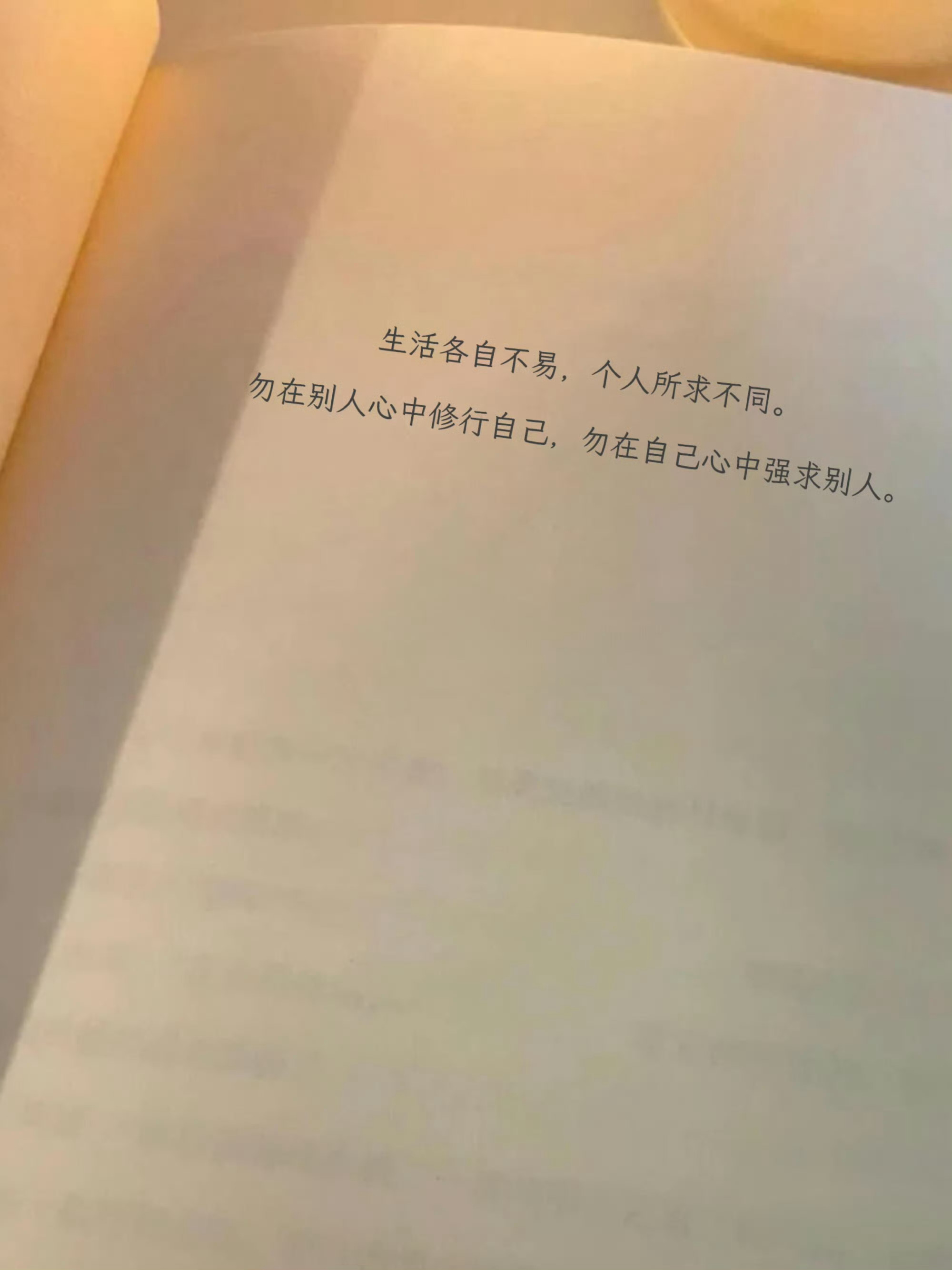 治愈与启发并存的人生箴言 