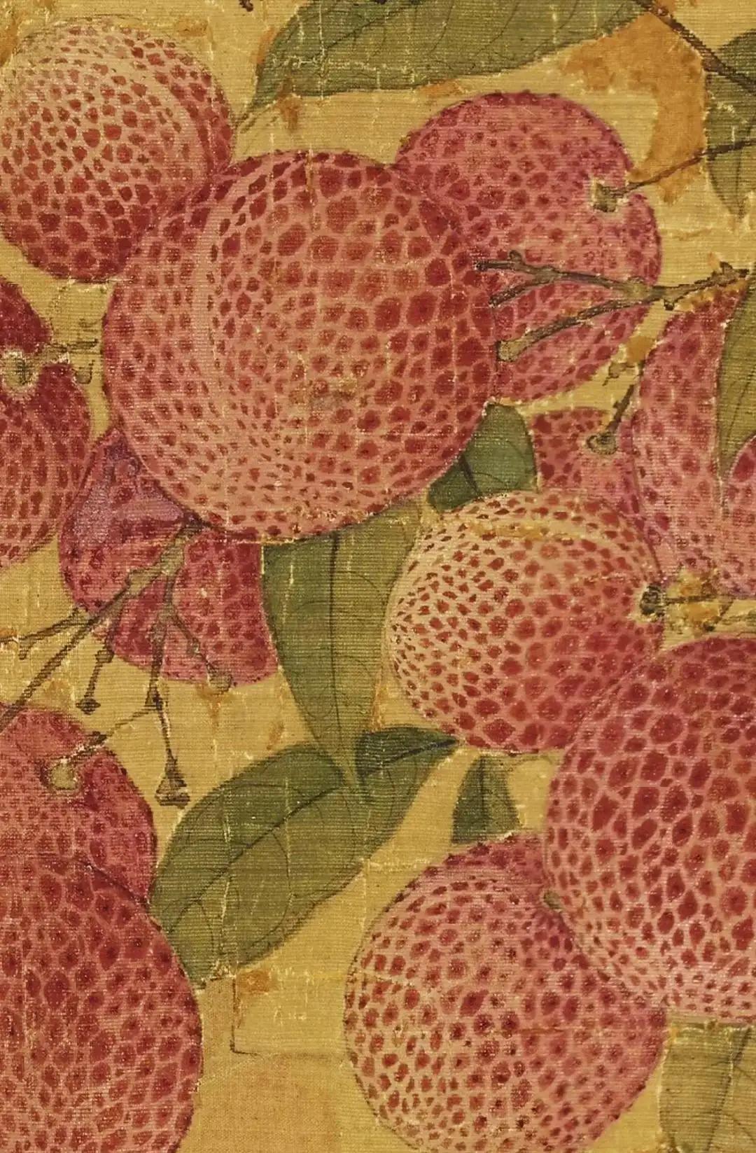 宋徽宗赵佶画的荔枝，是不是太逼真了？
“丹青妙笔惊花鸟，
书苑挥毫叹秀遒。”
宋