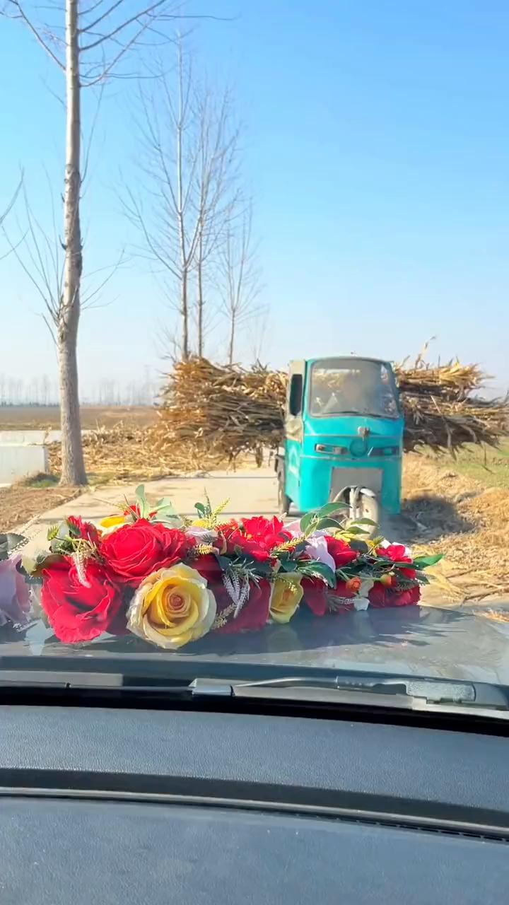 婚车不走回头路，大哥是个讲究人。