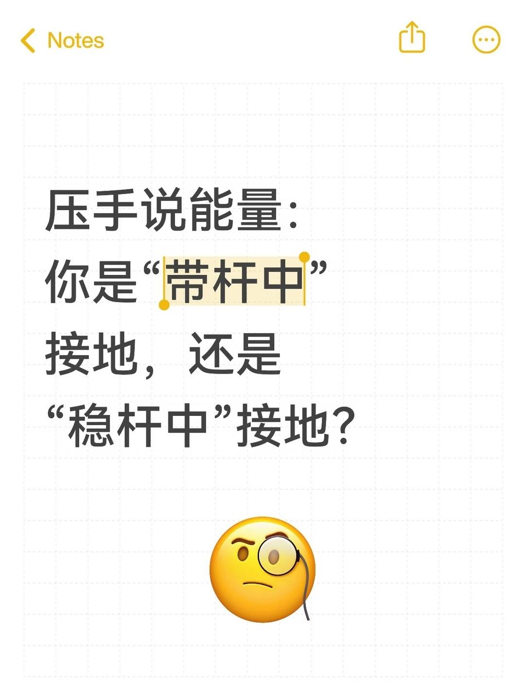 压手说能量：你是带杆中还是稳杆中接地？
飞行技术 模拟飞行 飞行员 飞行 科普 