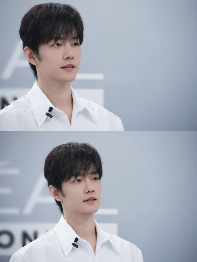 肖战光影中舒展 肖战白衬衫顺毛清爽感 肖战光影中舒展，肖战白衬衫顺毛清爽感，谁懂