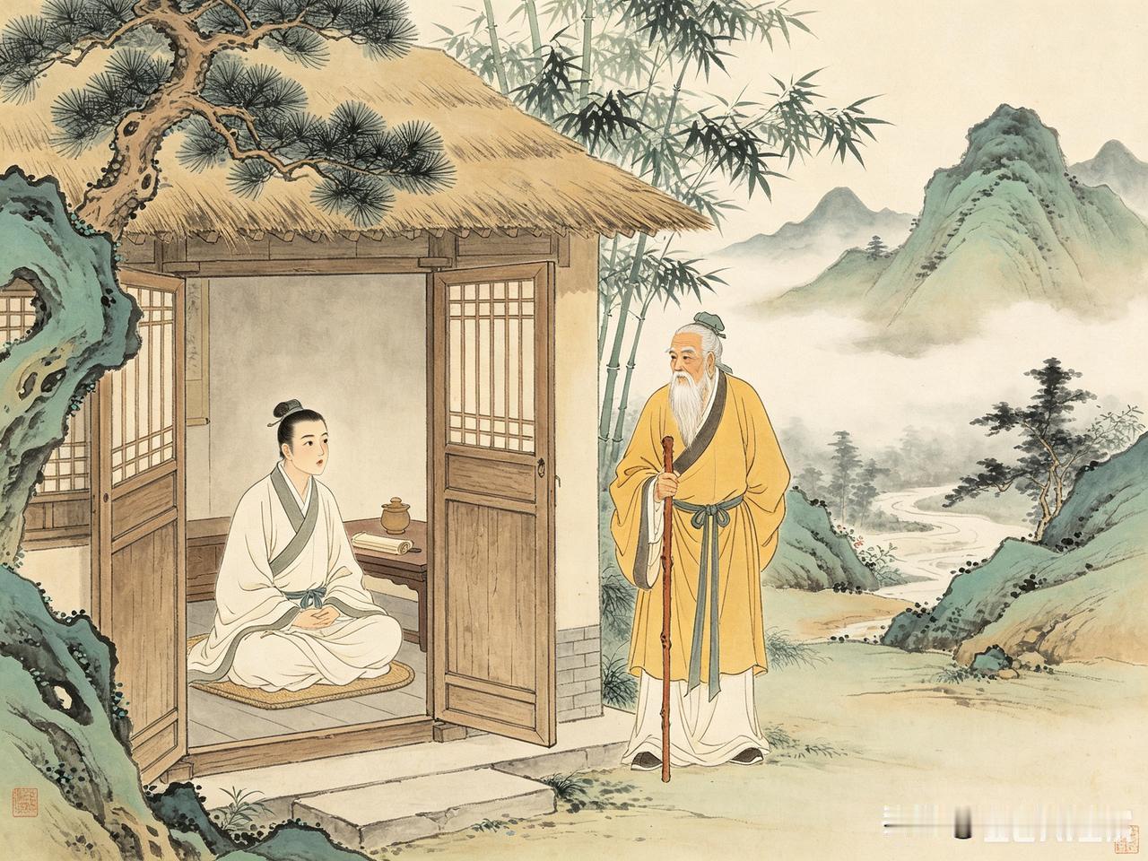 唐建中初年，任顼隐居山中读书。他本就厌恶尘世，在山里一待就是好几年，日子过得清静