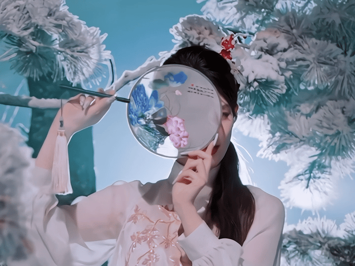 #发如雪绝美#“你发如雪凄美了离别，我焚香感动了谁”[羞嗒嗒]《发如雪》妥妥的视