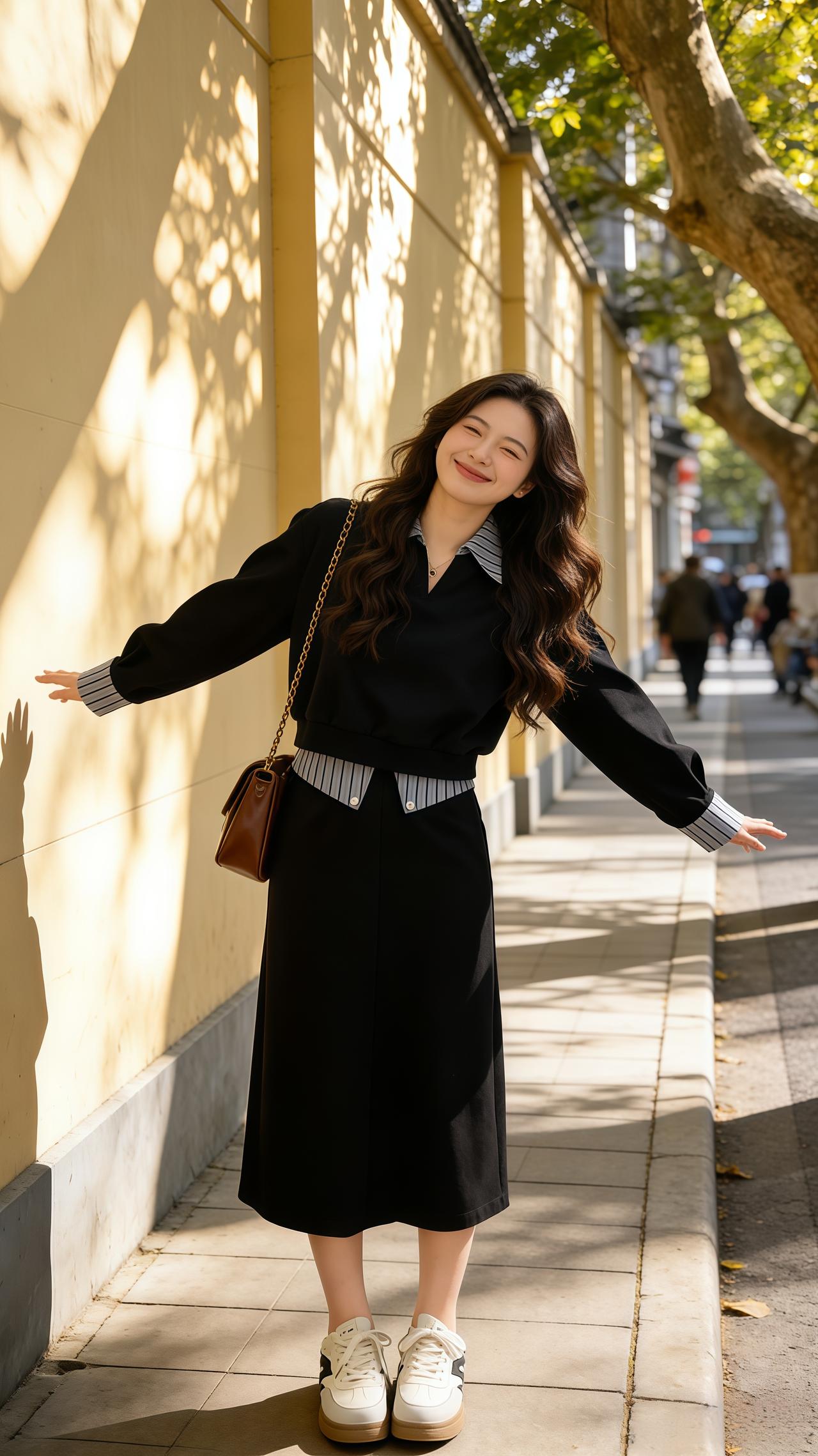 穿出你的时尚你的感觉 穿搭韩系穿搭今天穿什么 ootd穿搭