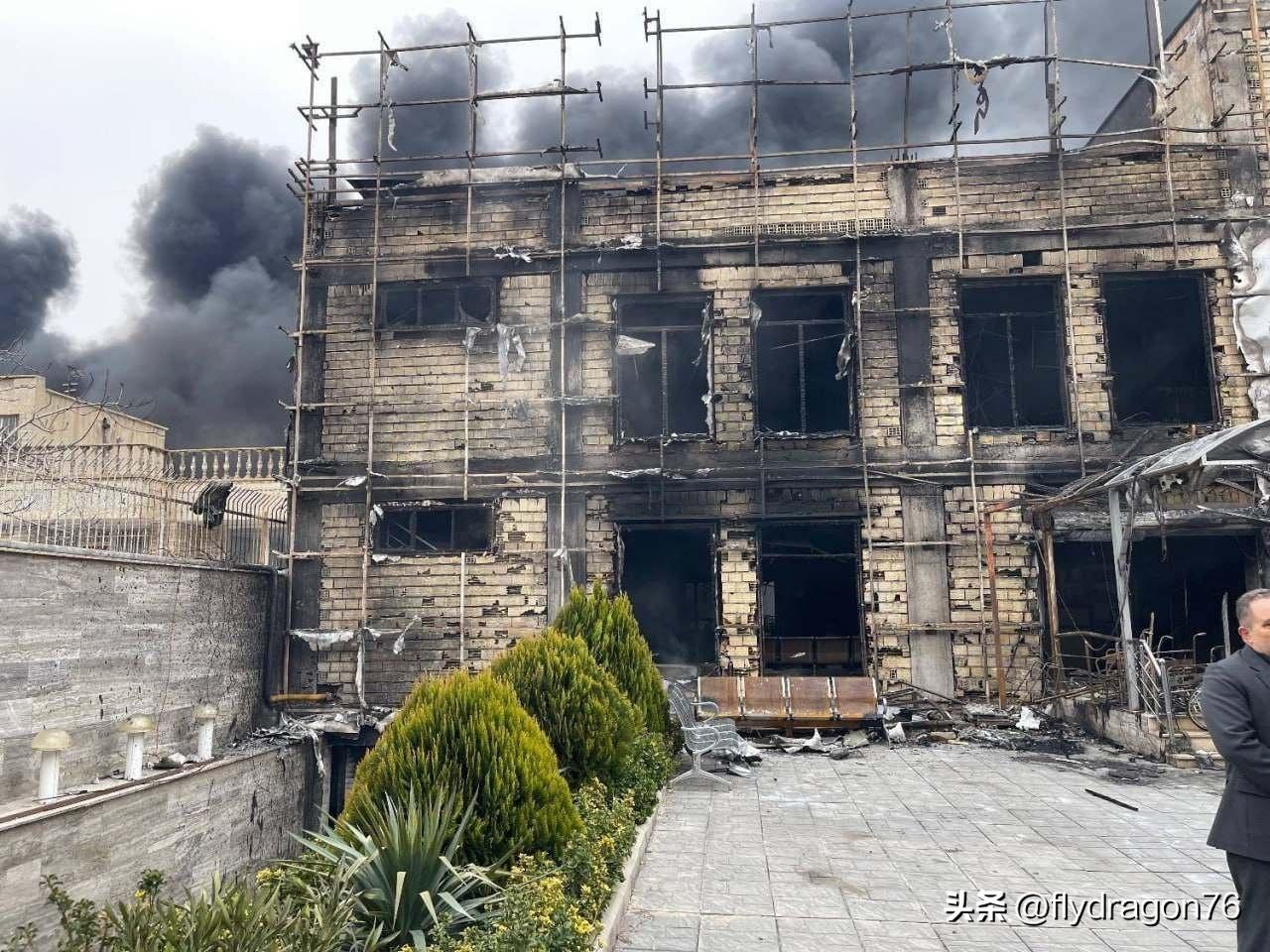 🚨🇮🇷🇺🇸🇮🇱美以摧毁了伊朗卡拉季市的一家透析中心。