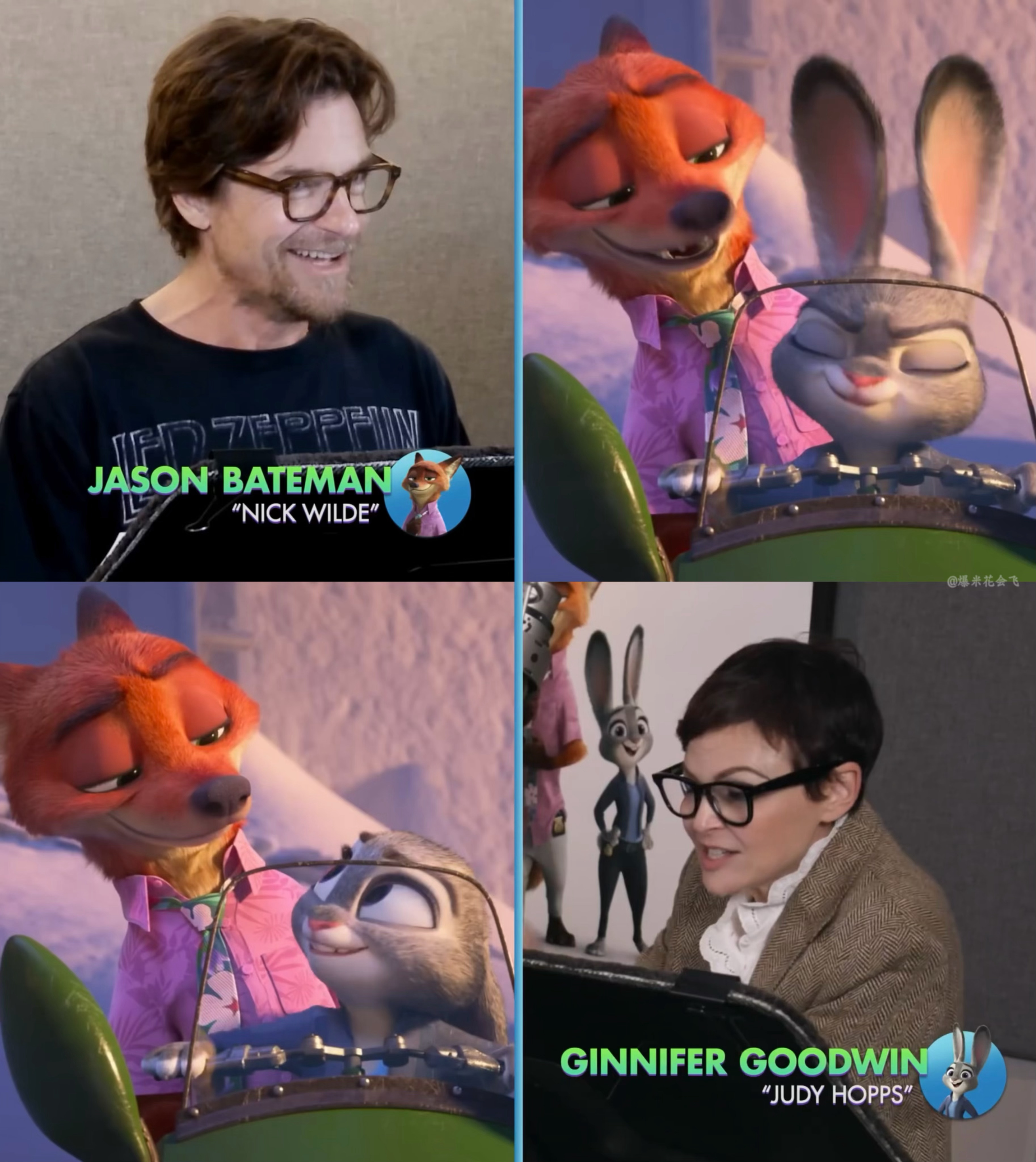 《疯狂动物城2》配音阵容，配音演员都神似他们配音的小动物欸~疯狂动物城2里很喜欢