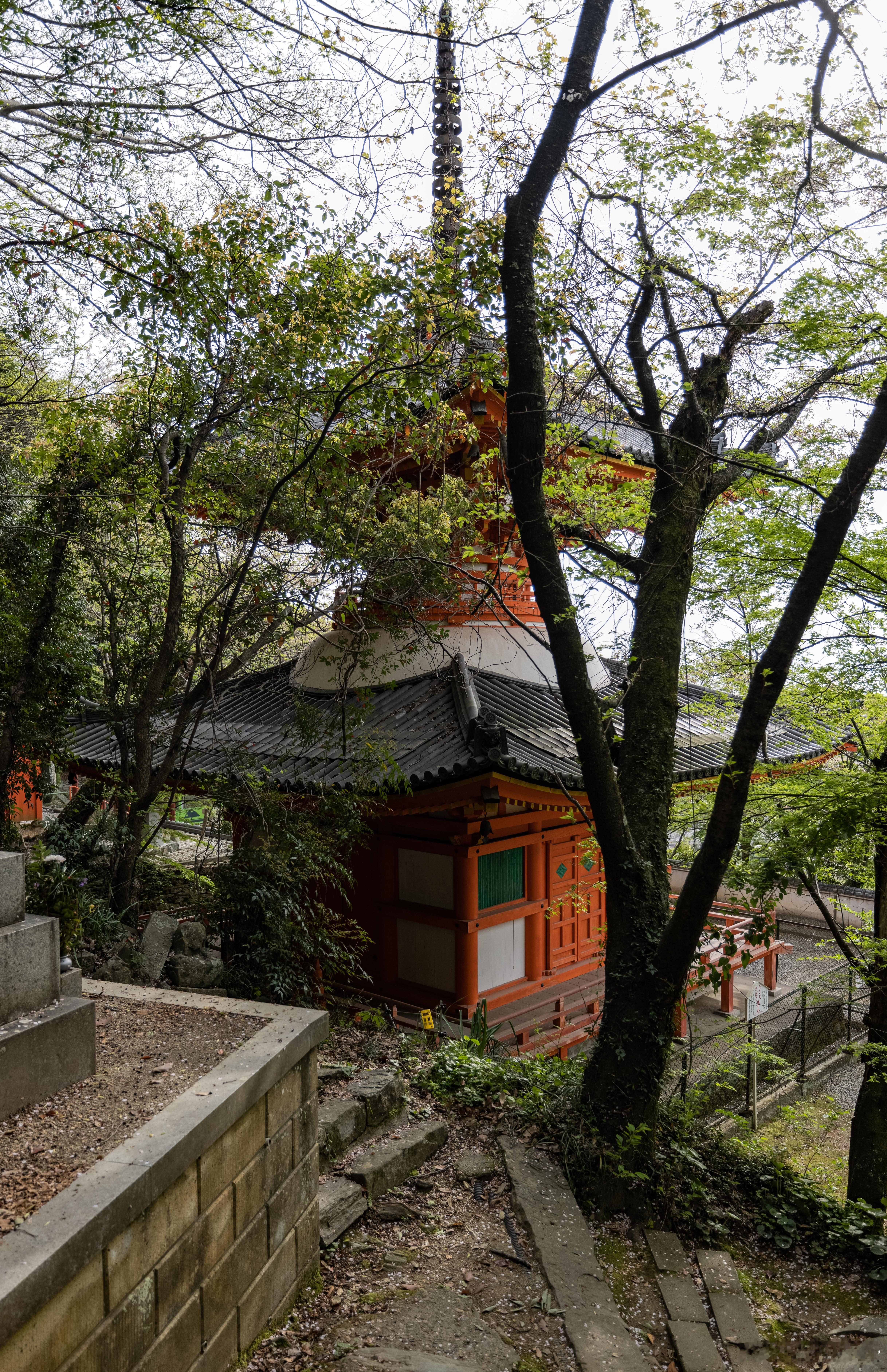 纪三井寺多宝塔 