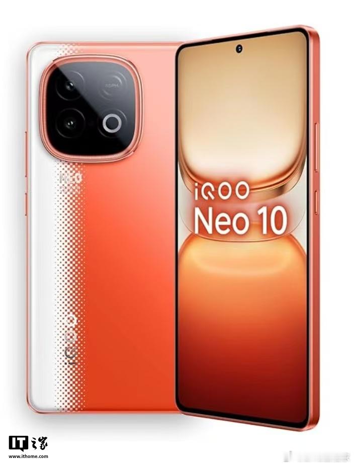 iQOO 推出海外版 Neo 10 手机，换装骁龙 8s Gen4 处理器iQO
