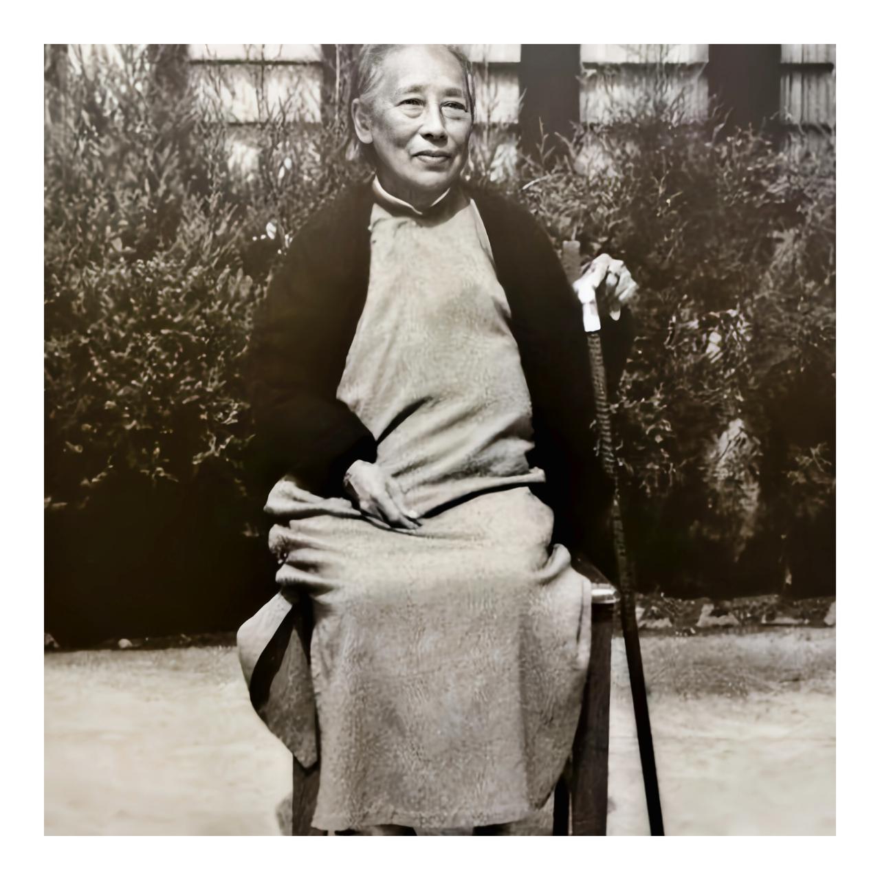 何香凝（1878—1972）：国民党左派廖仲恺的夫人，著名政治活动家、画家，也是