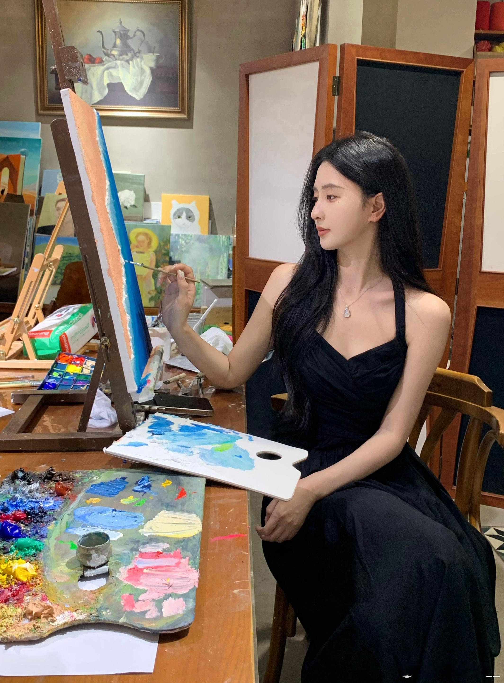 今日份人设 艺术系学姐~🎨随手拍 ​​​