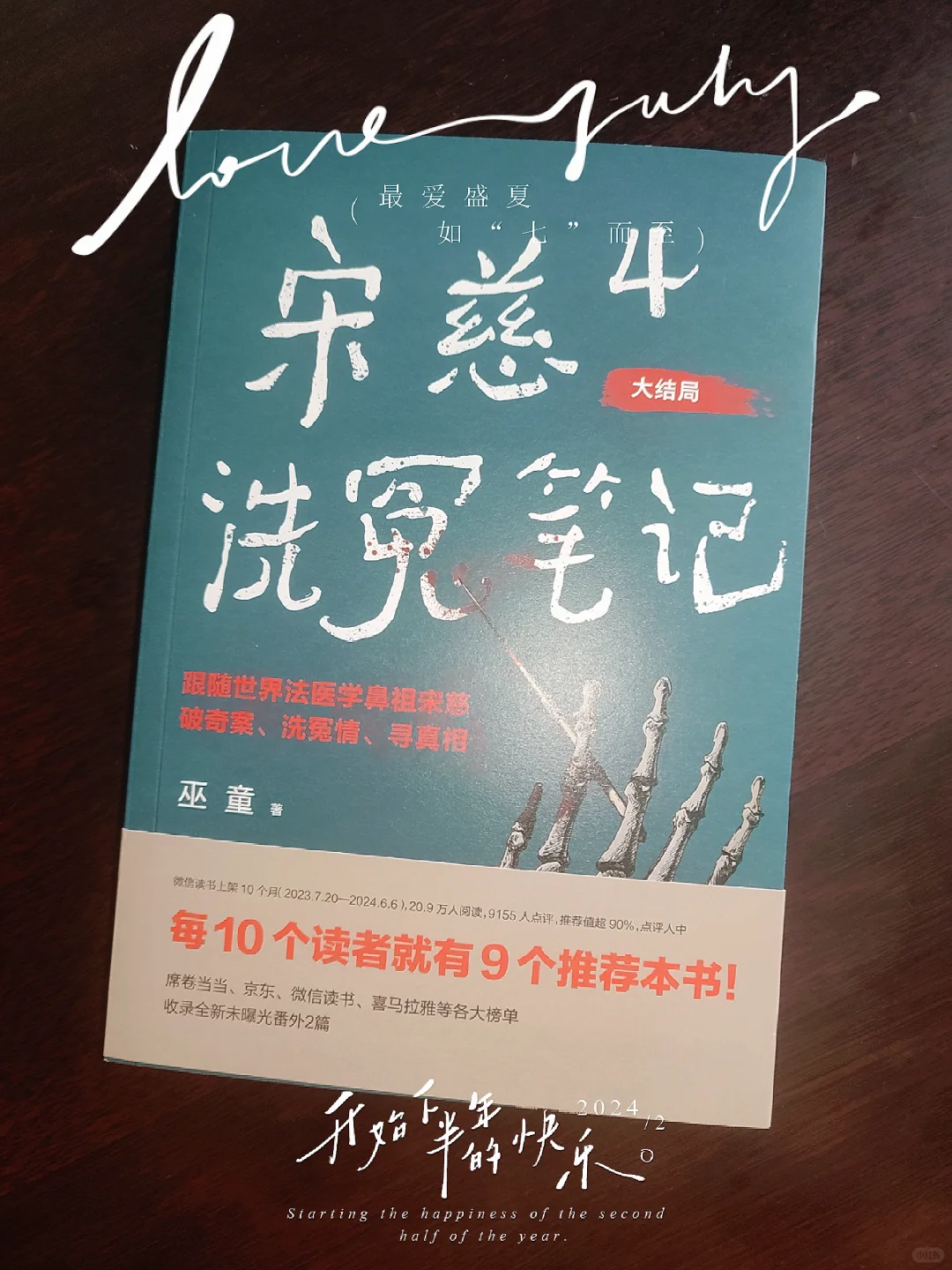 📚追了快一年的推理小说，终于完结了😭