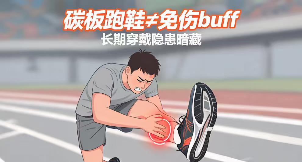 穿碳板鞋三月，跟腱断了！医生紧急喊话：这类人立刻停穿！
跑步圈这两年最火的装备是
