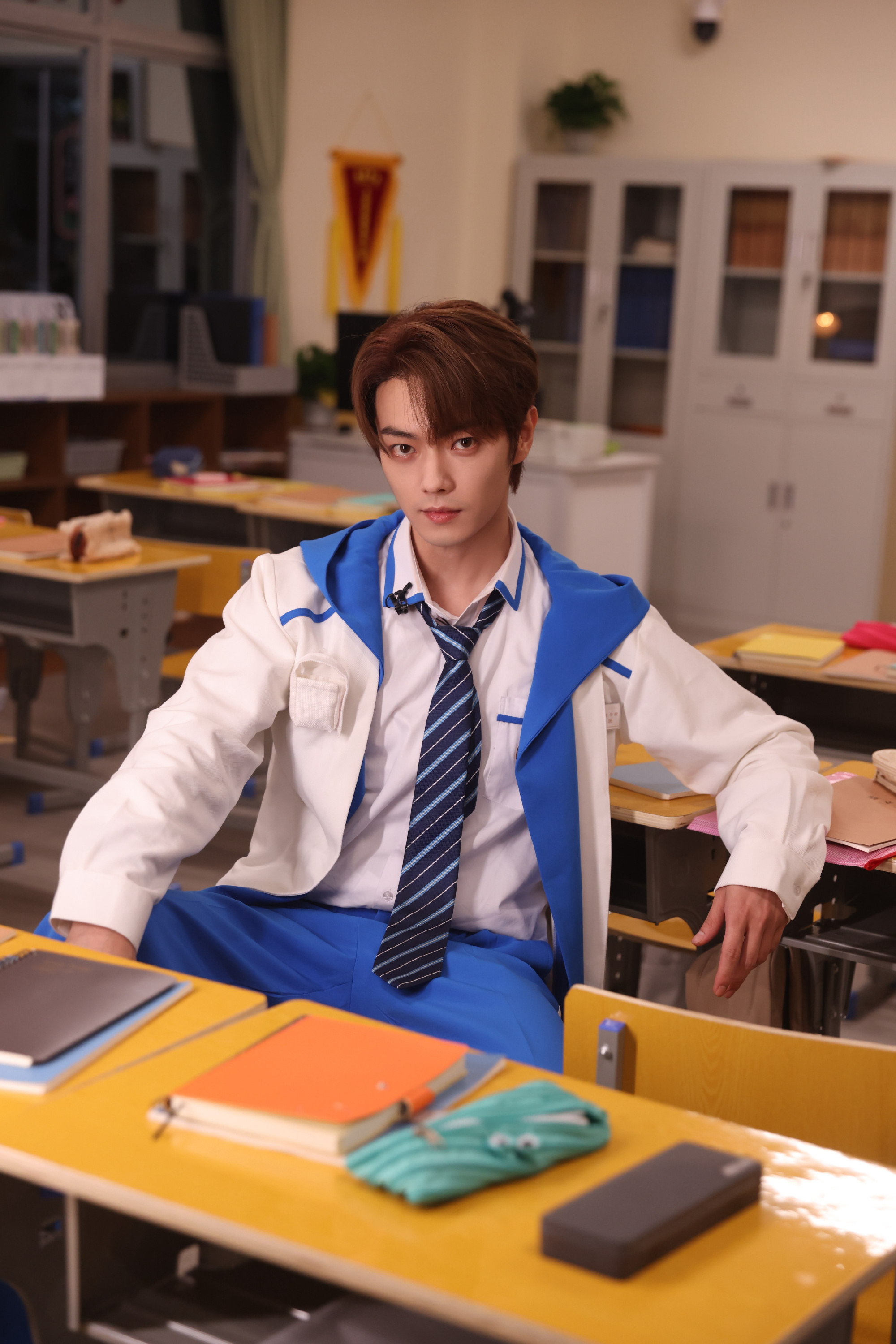 学长面前的橙色本子里是我写给你的情书💌 