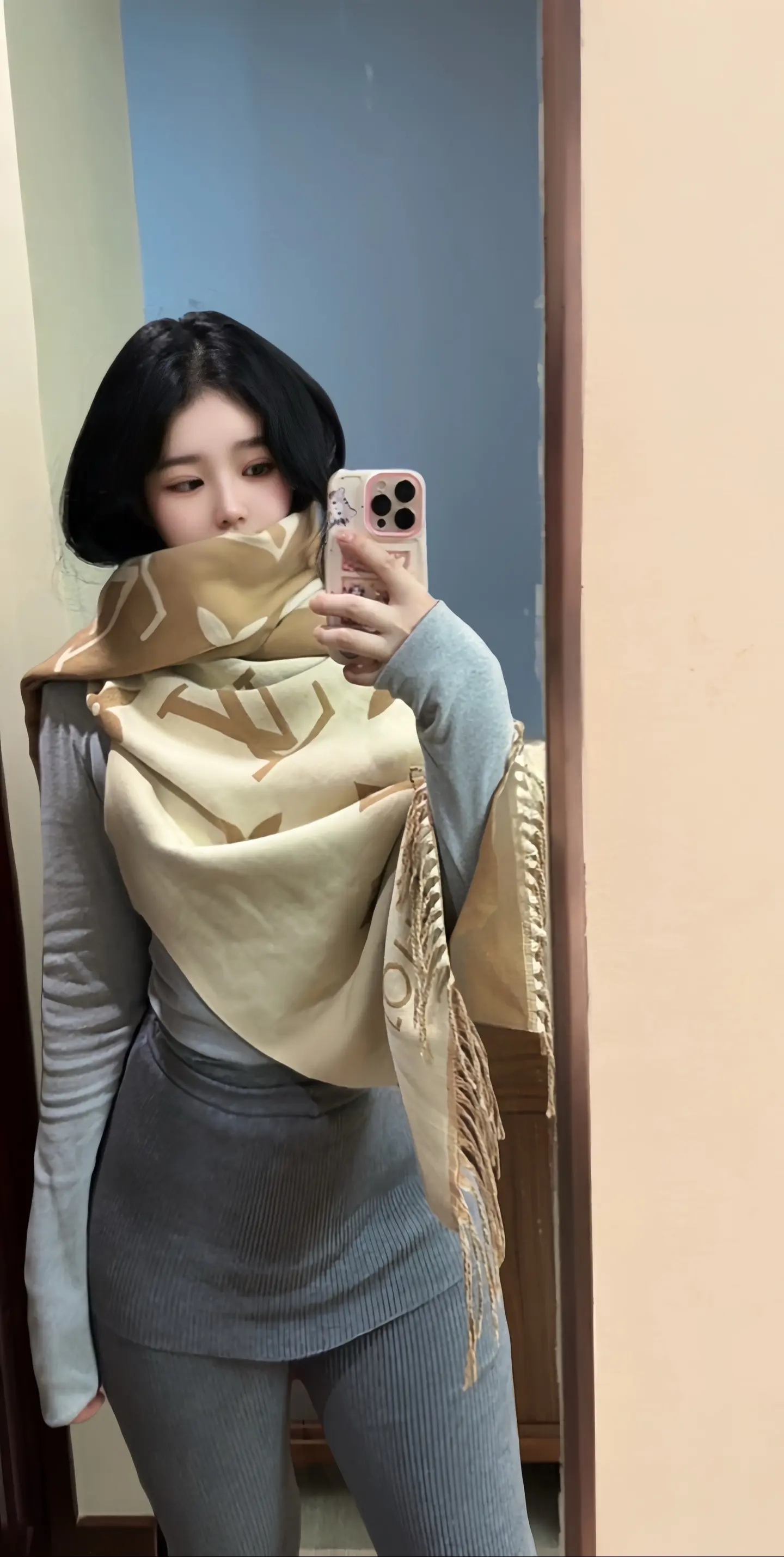 对镜拍 分享照片