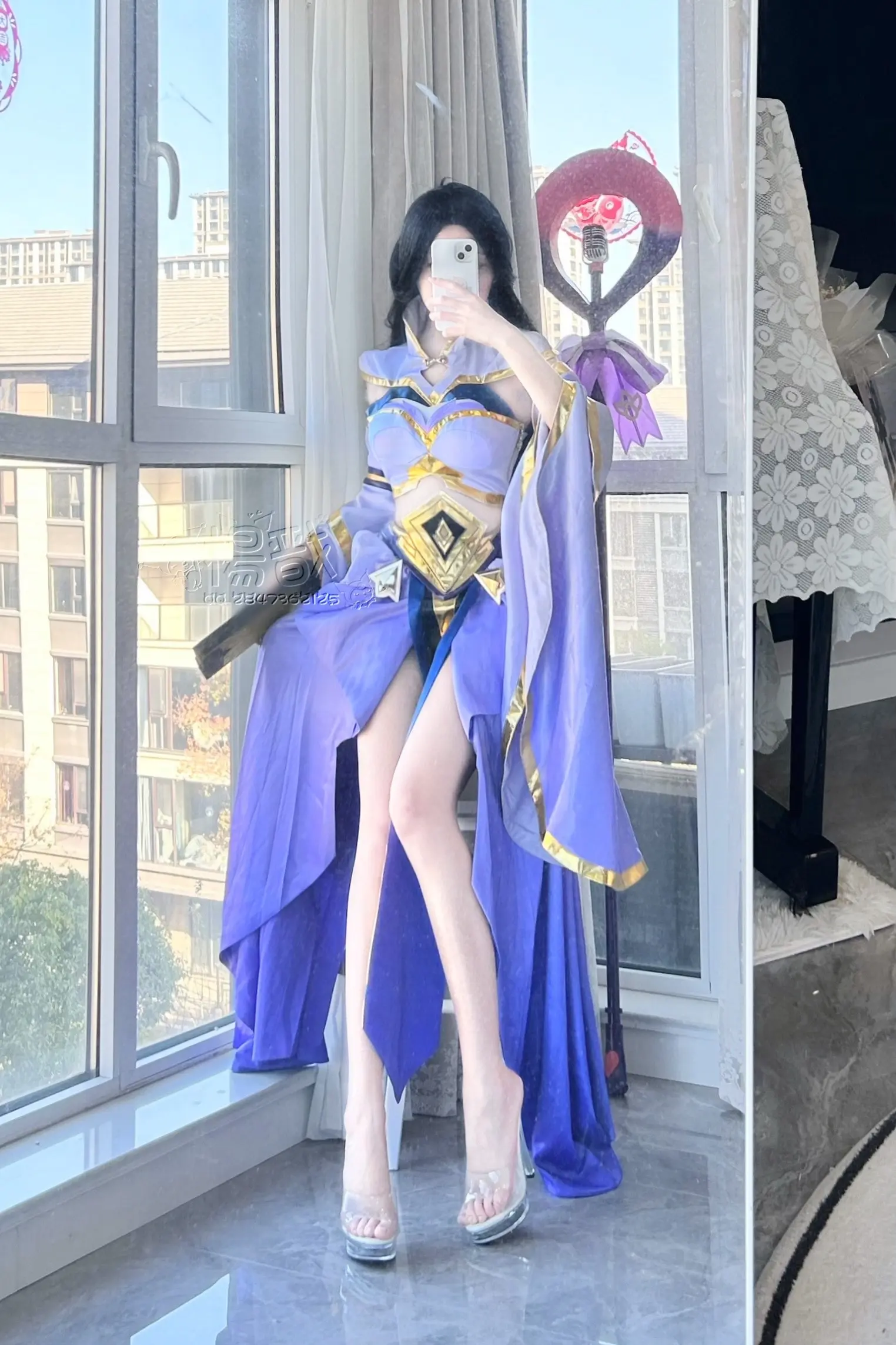 抓了昭君妹妹的法杖来玩玩