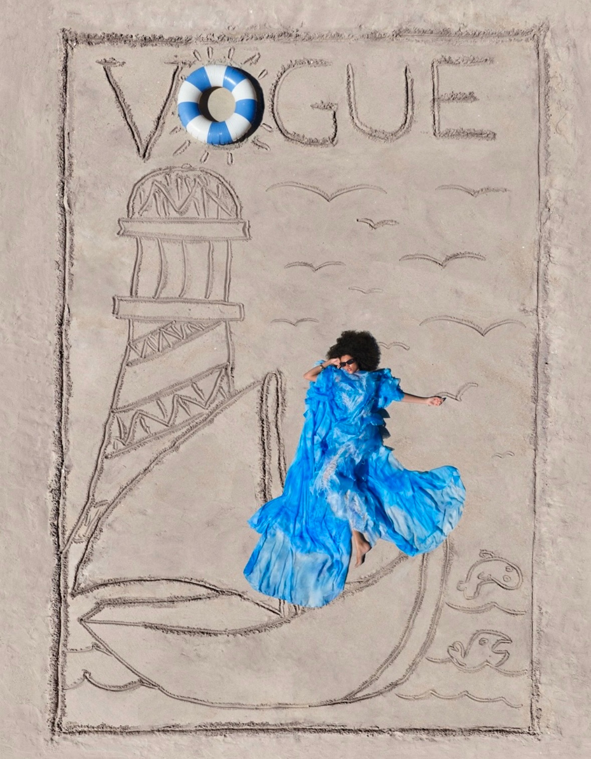 很夏天很vogue💙 