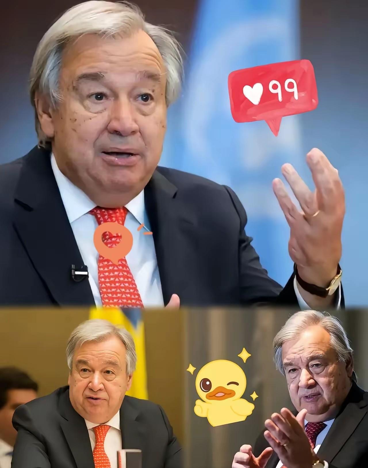 刚刚得知
正告古特雷斯，联合国会费不是白掏的，中国每年缴近50亿，占预算20.0