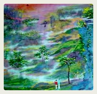 什么是好的山水画作品?绘画不是模仿，模仿的是图片。