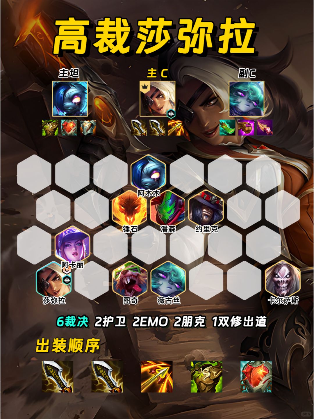 姐妹们 核爆六裁决瞬秒敌方三星神装坦克！