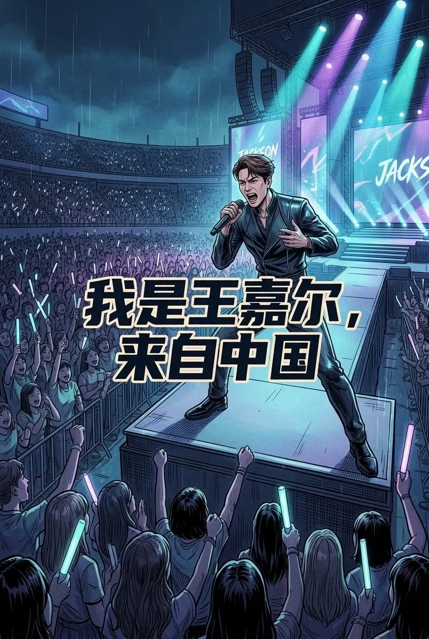 “我是王嘉尔，来自中国“他在全世界喊出这。句话