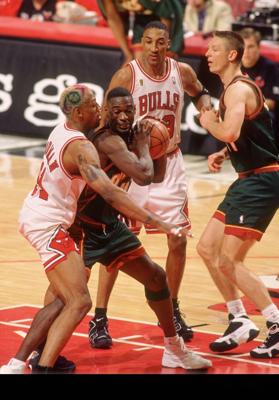 Dennis Rodman & Shawn Kemp 1996年总决赛的较量 