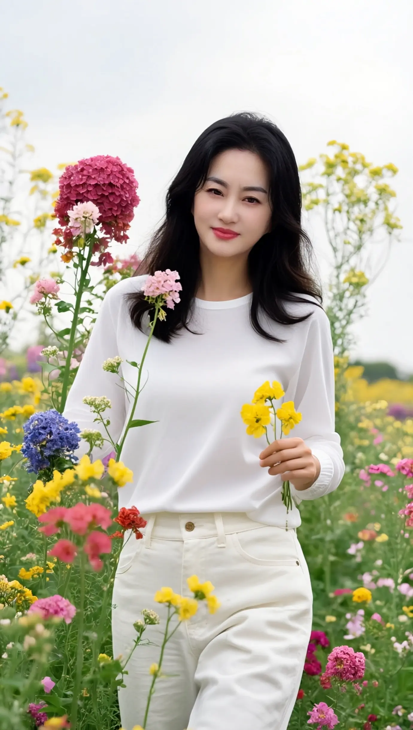 AI花田生活照 随变ai随便玩  花海拍照