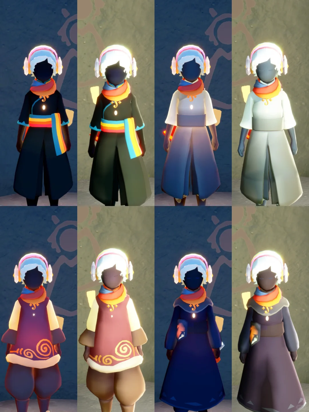 其实每条裤子在不同光线下差距都挺大的