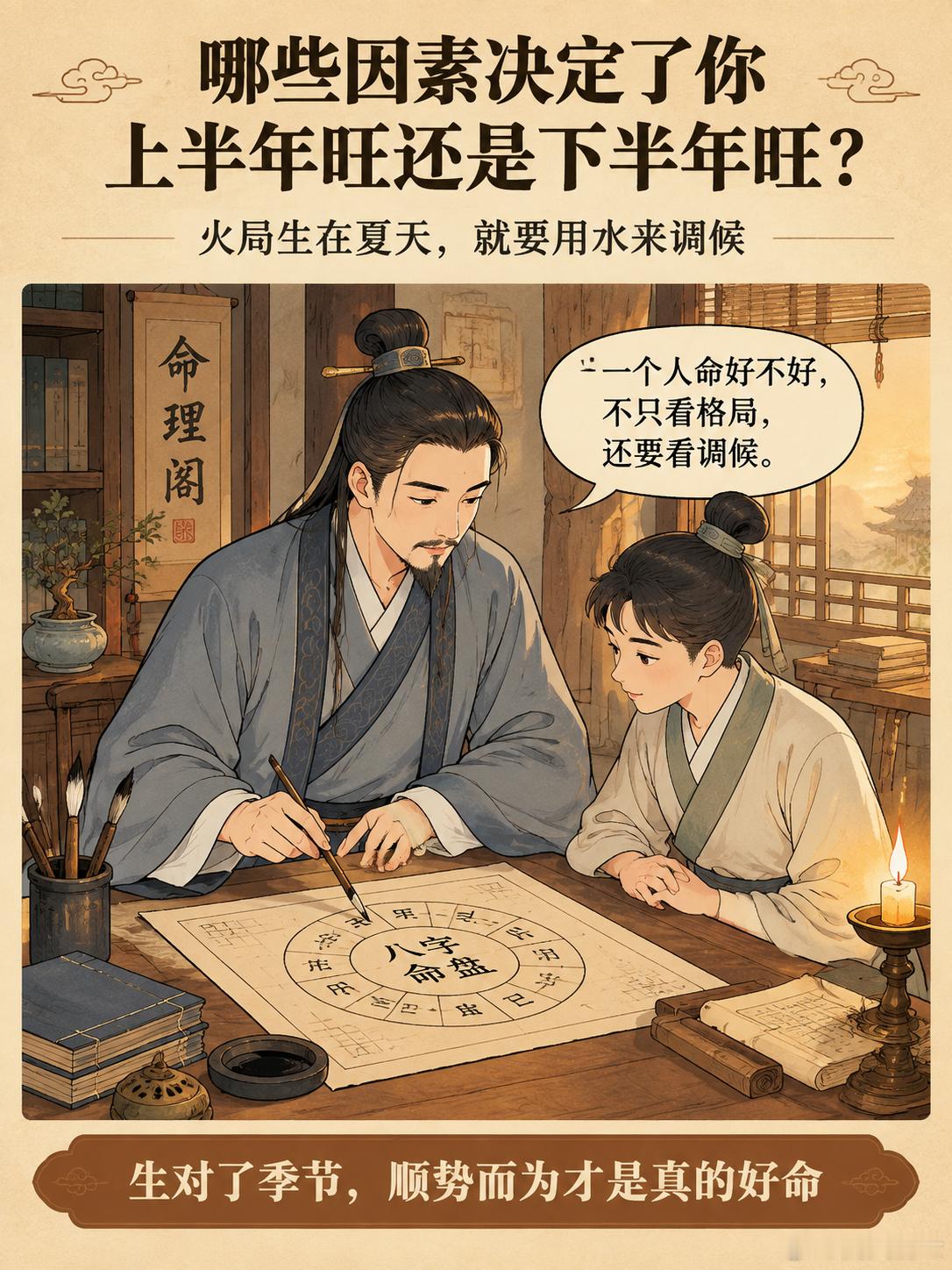 上半年顺还是下半年顺利，有规律的 ​​​