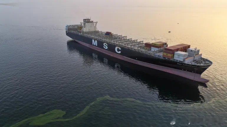 (UTC07：20)照片：革命卫队海军在霍尔木兹海峡俘获两艘集装箱船图1 伊斯兰